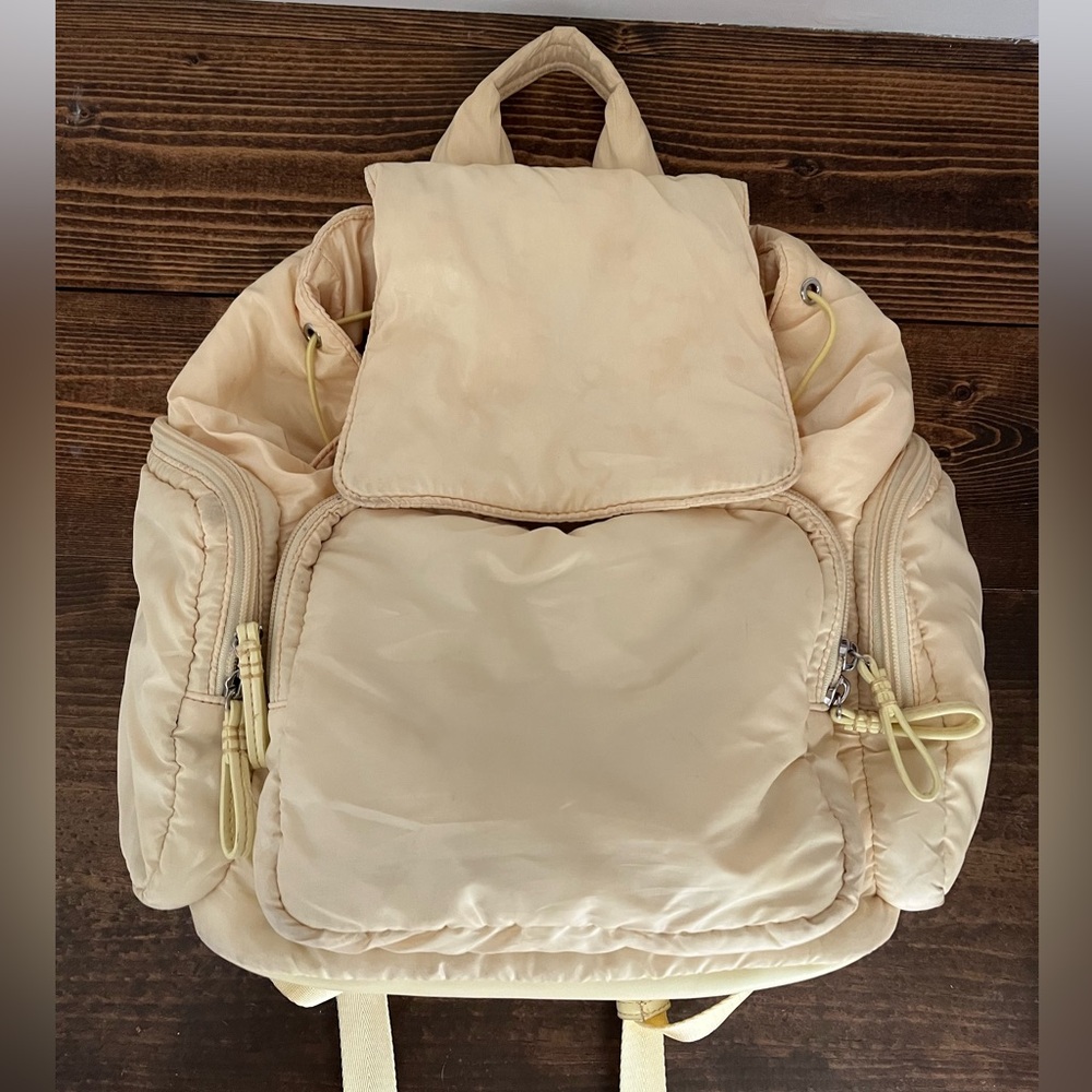Caraa butter yellow backpack